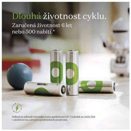 GP ReCyko 2600 AA (HR6), 4 ks 1032224260