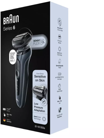 Braun Series 6 61-N1000s Black