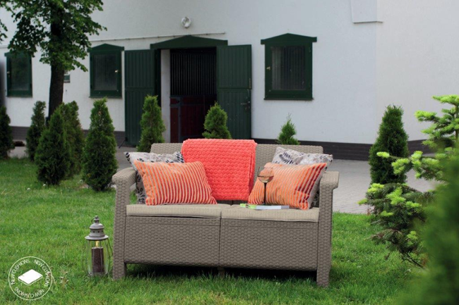 Keter Corfu love seat cappucccino