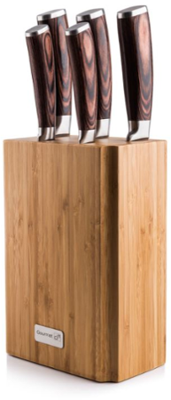 Sada nožů Gourmet Nature + blok G21