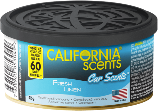 California Scents Car Scents Fresh Linen