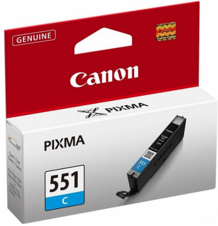 Canon CLI-551C azurová