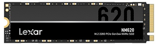 Lexar NM620/1TB/SSD/M.2 NVMe/Černá/5R