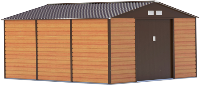 Zahradní domek G21 GAH 1300 hnědý