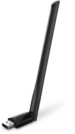 TP-Link Archer T2U Plus AC600 High Gain USB Adapter