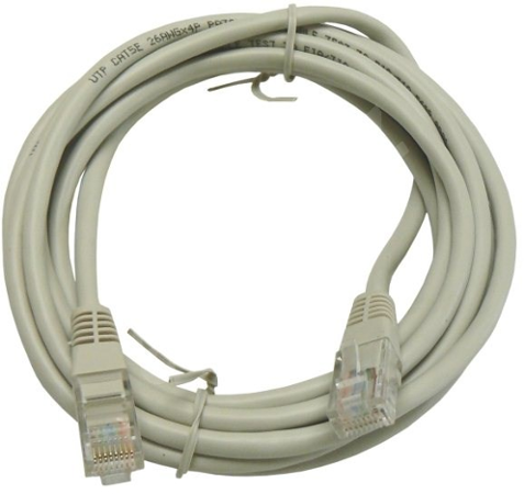 Patchkabel 3M UTP CAT5E RJ45 šedý
