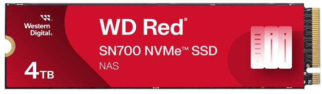 WD Red SN700 POWERED BY SANDISK/4TB/SSD/M.2 NVMe/5R