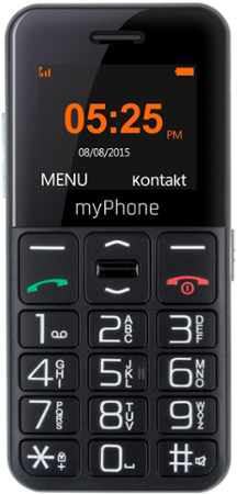myPhone HALO EASY černý