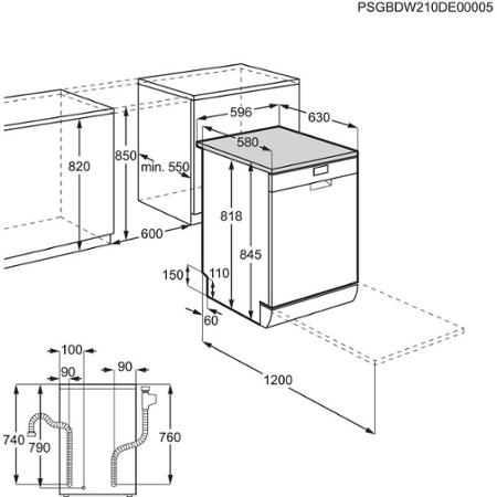 AEG FFB52917ZW