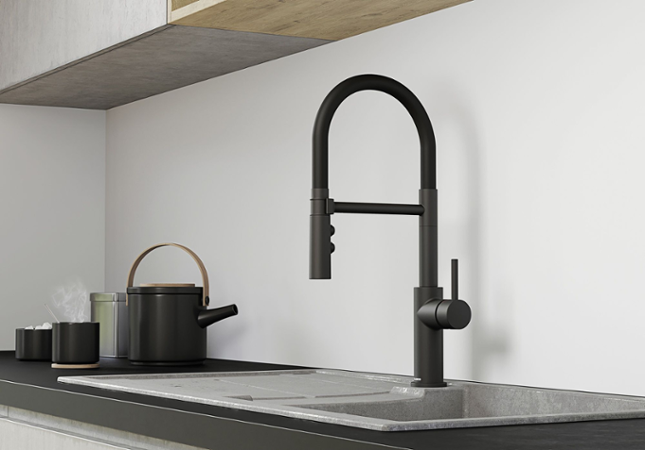 Blanco Catris-S Flexo Černá matná