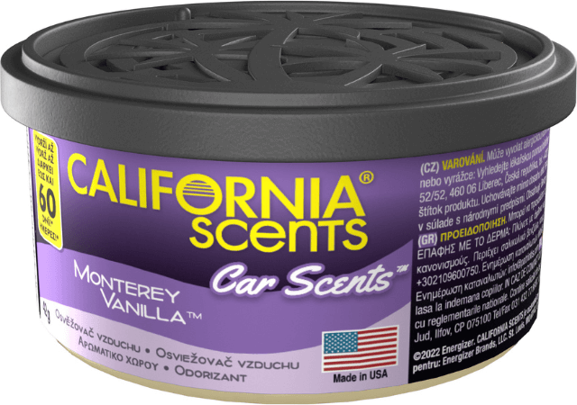 California Scents Car Scents Monterey Vanilla