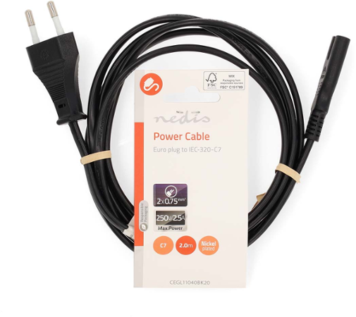 Nedis CEGL11040BK20 2m black