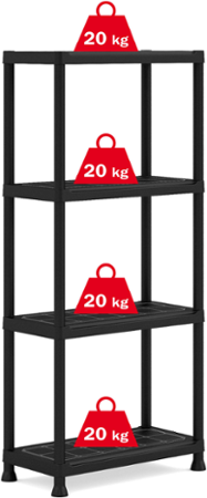 Keter Plus Shelf 60/4