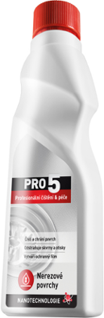 PRO5 čistič na nerezové povrchy