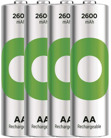 GP ReCyko 2600 AA (HR6), 4 ks 1032224260