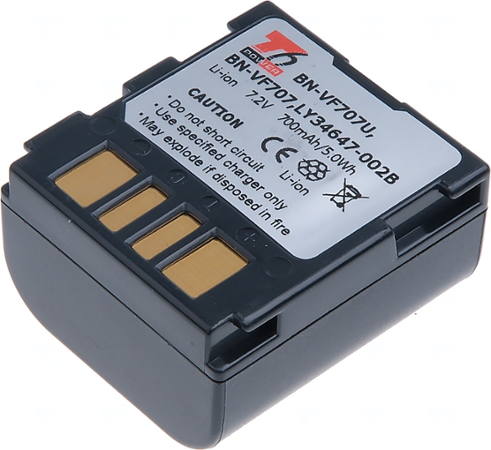 T6 power JVC BN-VF707U, BN-VF707, 700mAh