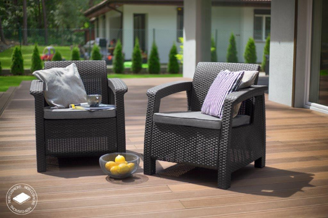 Keter Corfu duo grafit