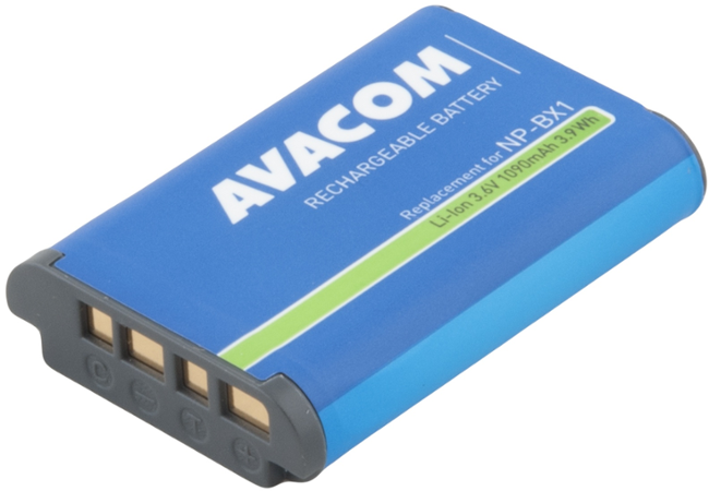 Baterie AVACOM Sony NP-BX1 Li-Ion 3.6V 1090mAh 3.9Wh