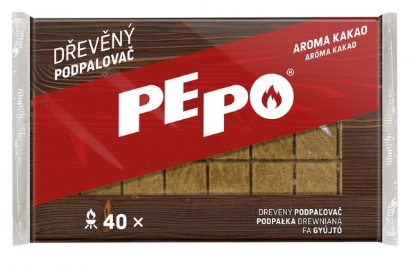 PE-PO podpalovač dřevěný