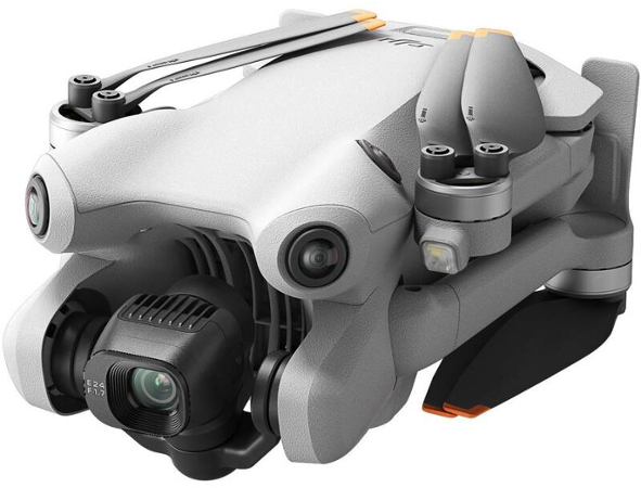 Dron DJI Mini 4 Pro Fly More Combo (DJI RC 2) šedý