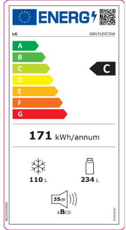 LG GBV31E0CSW