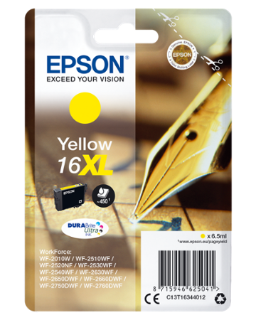 Epson 16XL, žlutá (C13T16344012)
