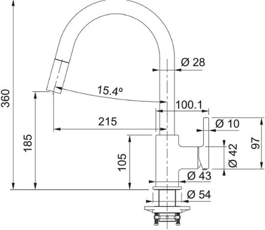 Franke FC 6051.901 LINA