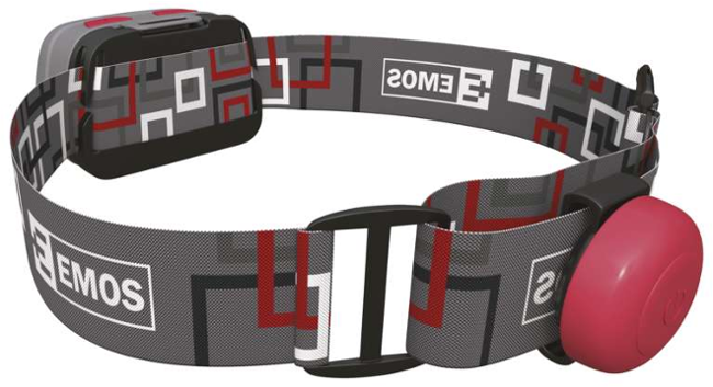 EMOS COB + CREE LED čelovka