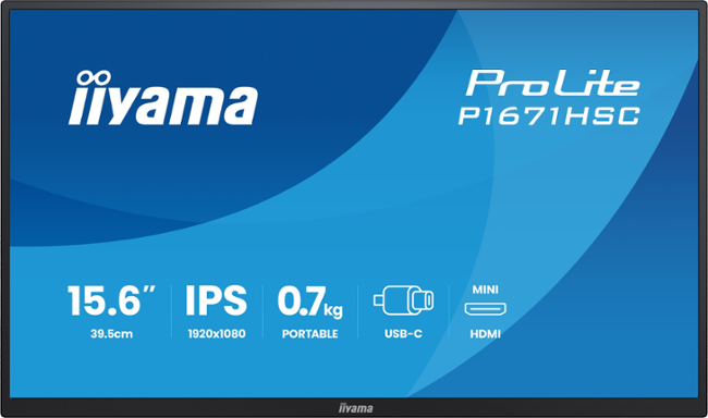 iiyama ProLite/P1671HSC-B1/15,6