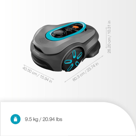 Gardena Smart SILENO Sense 400 m²