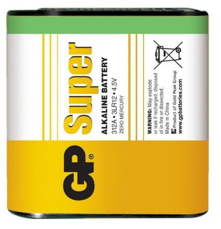 GP Super Alkaline 312A 4.5V