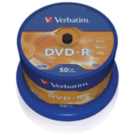 Verbatim DVD-R 4.7GB 16x spindl 50ks