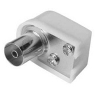 Konektor IEC zásuvka úhlová K1821