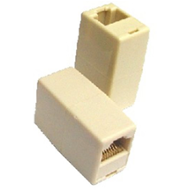 Spojka 2 x RJ45 plast UTP Cat.5e