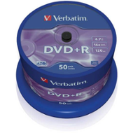 Verbatim DVD+R 4.7GB 16x spidl 50ks